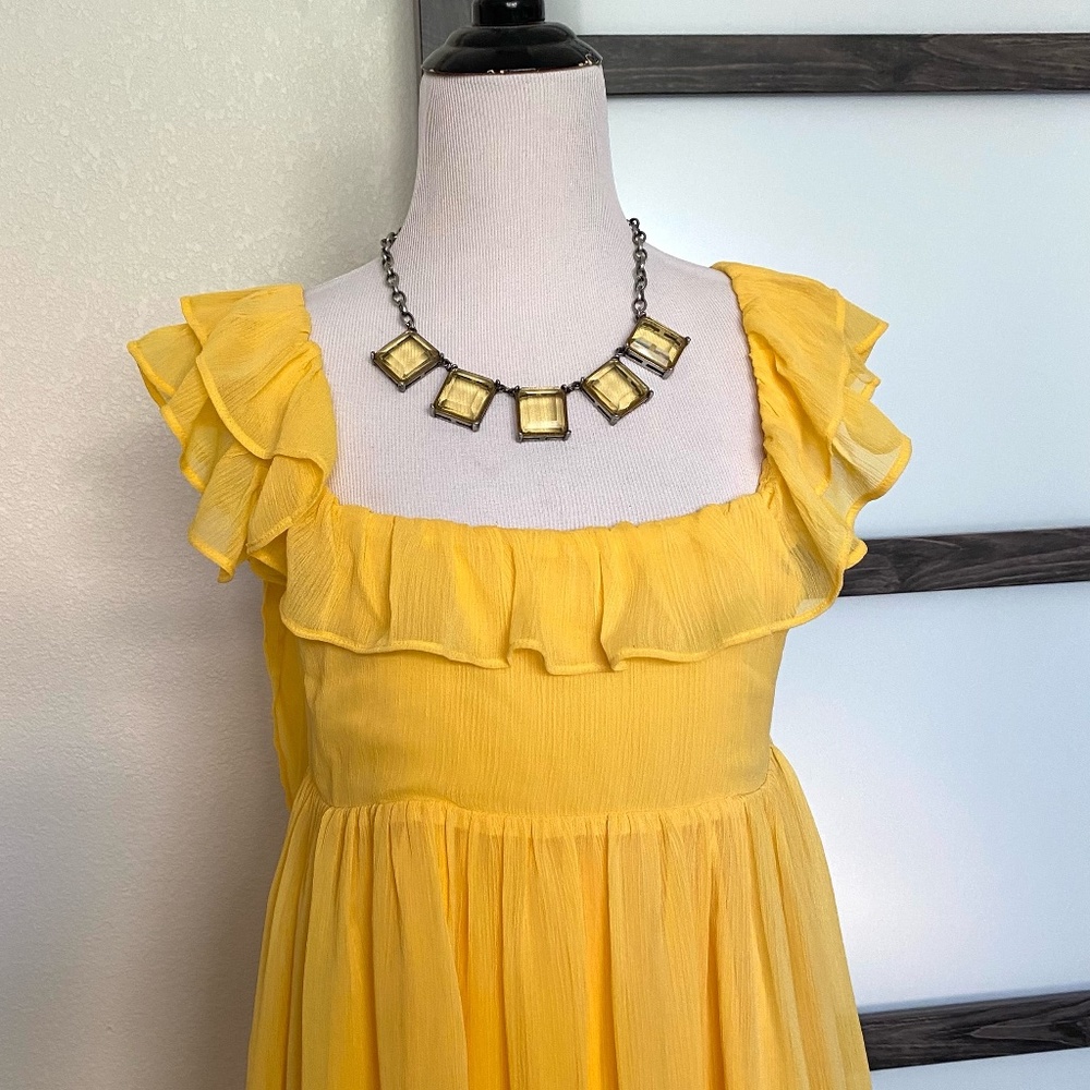 Banana Republic Maxi dress, Yellow, XS